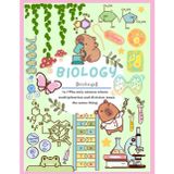 Capybara Cute Biology Notebook | White page Lined Notebooks for School | Included Periodic Table and Metric Prefixes | Notebooks- Sizes 8.5x11 | ... teens, young adults, and all capybara lovers!