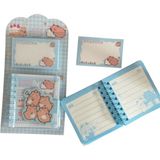 Capybara Kapibara Not Defteri Postit Blok Not Kağıt