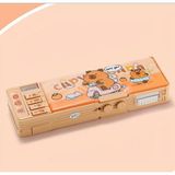 Capybara Şifreli Kalem Kutusu - Acı Kahverengi