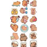 Capybara Sticker Telefon Laptop Notebook Tablet Defter Matara Stiker Etiket ST1776