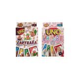 Capybara Uno Ve Labubu Uno Oyun Kartları 2'Li Set