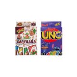Capybara Uno Ve Stitch Uno Oyun Kartları 2'Li Set