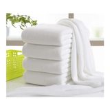 Caqqa 10 Adet Otel Banyo Havlusu 90 x 150 - 90 x 150 cm - Beyaz