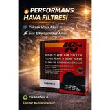 CAR BOOST K&N Oto Hava Filtresi Stickerli ve Oto Koku Kartı Hediyeli🎁