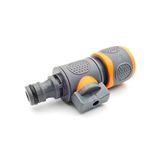 Car-Fil Hızlı Bağlantılı Bahçe Hortumu Adaptörü & Stop Vanalı Konnektör | 1/2" Uyumlu, Sızdırmaz, Dayanıklı Plastik, Ergonomik Tutuş – Bahçe, Oto Yıkama