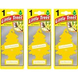 Car Freshener Little Trees Kağıt Koku Vanilya 3 adet