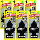 Car Freshner Little Trees Black Ice- Parfüm Asmalı Oto Kokusu 6 Adet - Asmalı Koku
