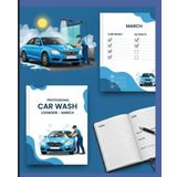 Car Wash Business Logbook March - Professional Service Record Book for Auto Detailing, Mobile Car Cleaning & Vehicle Maintenance Tracking: Daily ... for Automotive Cleaning Professionals