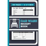 Car Wash Receipt Book: Auto Wash Receipts | Car Wash Invoice Form | Car Wash Invoice, 2 Receipts Per Page | Auto Wash Receipt Record Logbook