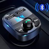 Car X8 Araç Fm Transmitter,bluetooth,usb,mp3,sd Kart Çakmaklık Girişli Oto Müzik Çalar Kiti
