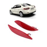 Car19 Renault Fluence 2009-2016 Sağ + Sol Takım 2 Adet Arka Tampon Alt Köşe Reflektörü Kedi Gözü