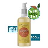 caracal 100 ml Saf Soğuk Sıkım Argan Yağı Doğal ve Katkısız Cold Press Argania Spinosa Oil