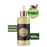 Caracal %100 Saf Doğal Hint Yağı Soğuk Sıkım Saç Yüz Kaş Kirpik Cilt Bakım Yağı 100 ml