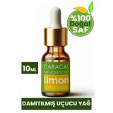 caracal 10ml %100 Saf Limon Yağı Limon Kabuğu Uçucu Yağı Katkısız Ve Doğal Limon Yağı