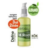 caracal 14 Root Defne ve Isırgan Yağlı Saç Serumu Dökülme Karşıtı Kök Güçlendirici Doğal Saç Bakım Kompleksi