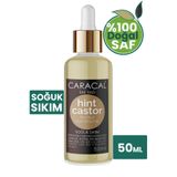caracal 50ml %100 Saf Soğuk Sıkım Hint Yağı Katkısız Doğal Castor Yağı Ricinus Communis Oil