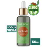 Caracal Avokado Yağı Soğuk Sıkım %100 Saf Doğal Avakado Yağı 50ML - 50 ML