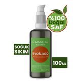 Caracal Soğuk Sıkım Avokado Yağı 100ml %100 Saf Katkısız Ve Doğal Avakado Yağı
