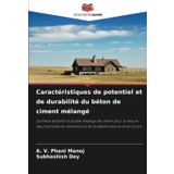 Caractéristiques de potentiel et de durabilité du béton de ciment mélangé