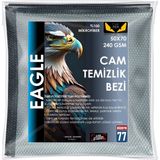 Carada Eagle® 50X70CM Sihirli Mikrofiber Cam Ayna Oto Temizlik Bezi Parlak Cam Yüzey Temizlik Bezi