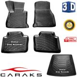 Caraks Bmw E90 3 Serisi 2005-2011 Arası 3D Bagaj Havuzu ve Havuzlu Paspas