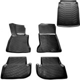 Caraks Bmw F10 5 Serisi 2013-2020 Arası 3D Bagaj Havuzu ve Havuzlu Paspas