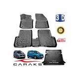Caraks Dacia Dokker 2012-2020 Arası 3D Bagaj Havuzu ve Havuzlu Paspas