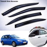 Caraks Ford Focus 1 Stw Mügen Cam Rüzgarlığı Abs Krom Nikelajlı Cam Rüzgarlığı 1998-2005 Arası 4 Lü Set