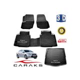 Caraks Ford Mondeo 2007-2013 3D Bagaj Havuzu ve Havuzlu Paspas