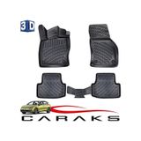Caraks Golf 8 Manuel 2020 Sonrası Siyah 3D Havuzlu Paspas