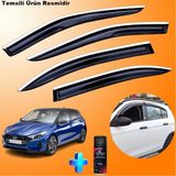Caraks Hyundai I20 Mügen Cam Rüzgarlığı Abs Nikelajlı Cam Rüzgarlığı 2020 Sonrası 4 Lü + Ebrayn 150 ml Koku