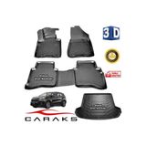 Caraks Kia Sportage 2016-2020 3D Bagaj Havuzu ve Havuzlu Paspas