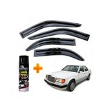 Caraks Mercedes E200 Mügen Cam Rüzgarlığı 1990-1996 Arası 4 Lü Takım +500ML Lastik Parlatıcı
