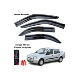 Caraks Renault Clio 2 Mugen Cam Ruzgarligi Sedan 1999-2008 Arasi 4 Lu Takim Koku Hediyeli