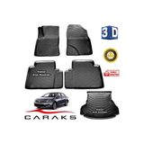 Caraks Toyota Avensis 2009-2016 3D Bagaj Havuzu ve Havuzlu Paspas