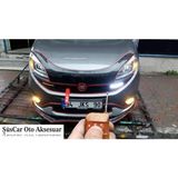 Caralp 12 Modlu Uzaktan Kumandalı LED Çakar Modülü Sis Çakar