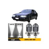 caralp Fiat Tempra 1990-1999 Mercekli Far Ampulü Led Xenon Beyaz Şimşek Etkili CSP Led Lamba Uzun Kısa