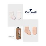 Caramel Pamuklu Kız Bebek 5'Li Çorap 0-3 Ay Crml.coe2124