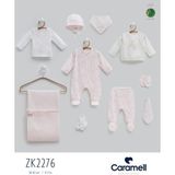 Caramell % 100 Müslin 10 Lu Hastane Çıkışı Müslin 2276 - Pembe - Yenidoğan