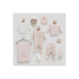 Caramell %100 Pamuk All Time Girl 10 Lu Hastane Çıkış Seti 1-3 Ay 56-62 Cm Pembe Crml.zk1522.pmb
