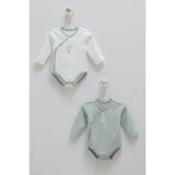 Caramell %100 Pamuk Hello Forest 2'Li Bebek Body Crml.be1954