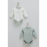 Caramell %100 Pamuk Hello Forest 2'Li Bebek Body Crml.be1955