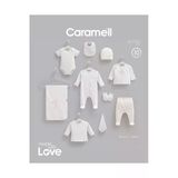 Caramell %100 Pamuk Love Bunny 10'Lu Hastane Çıkışı Set 0-3 Ay 50-56 Cm Ekru Crml.zk2524.ekr