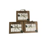 Caramell %100 Pamuk Penye Bebek Ağız Mendili 3'lü Paket