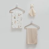 Caramell 2'li Battaniye 80X85 cm 2466 - Kahve - 80 x 85 cm