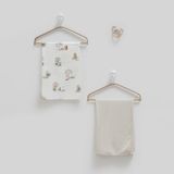 Caramell 2'li Battaniye 80X85 cm 2467 - Gri - 80 x 85 cm
