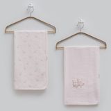 Caramell 2'li Battaniye 80X90 cm 2274 - Pembe - 80 x 90 cm