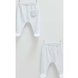Caramell 2'li Bebek Pantolonu APE1432 Mavi 3-6 Ay