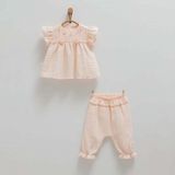 Caramell 2'li Bebek Takımı TKK1663 - 9 - 12 Ay - Somon