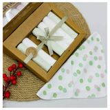 Caramell 7 Adet Ağız Silme Mendili 20x20 cm Pamuklu Bebeğinizin Sağlığı İçin Güvenli